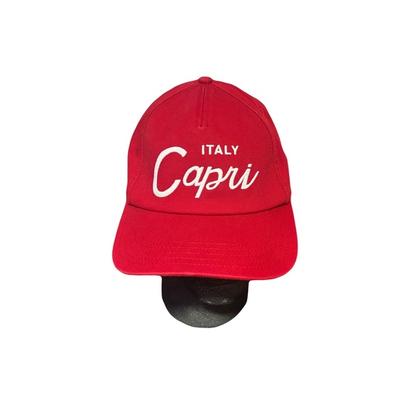 American needle red Capri Baseball Cap - Picture 1 of 5